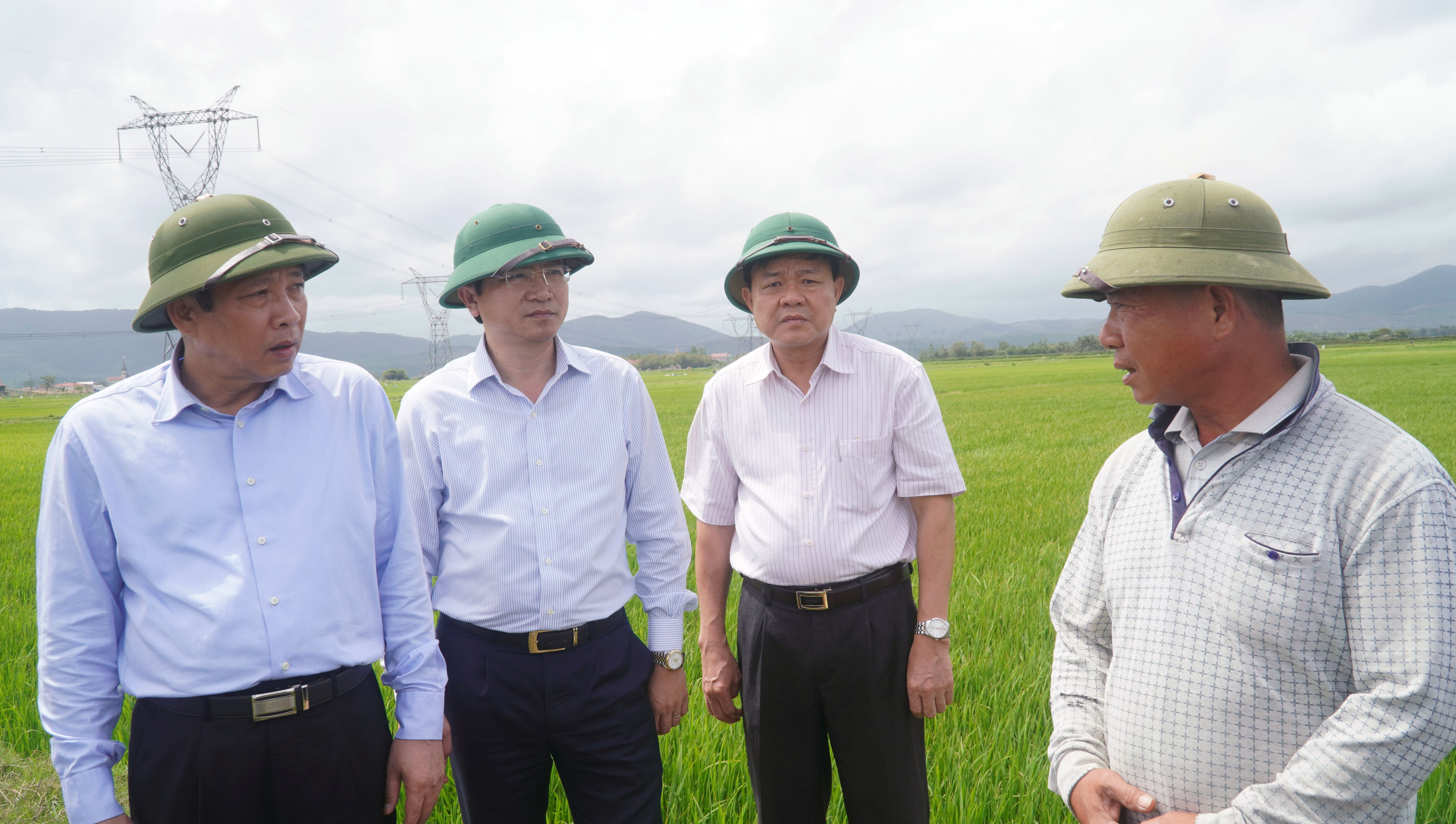Đồng chí Bí thư Tỉnh ủy ghi nhận và đánh giá cao nỗ lực của người nông dân và hiệu quả bước đầu của mô hình sản xuất gạo không hóa chất      