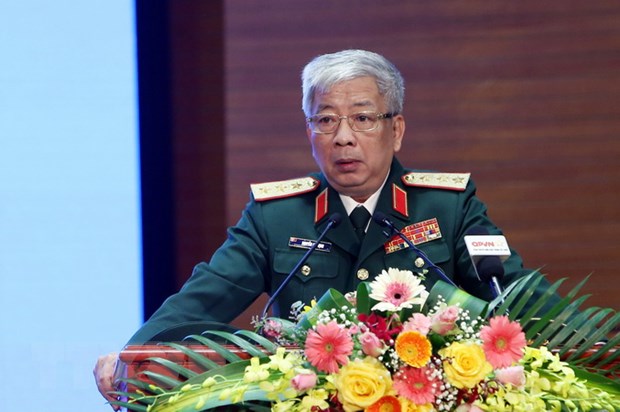 Thượng tướng Nguyễn Chí Vịnh, Ủy viên Trung ương Đảng, Thứ trưởng Bộ Quốc phòng. (Ảnh: Dương Giang/TTXVN)