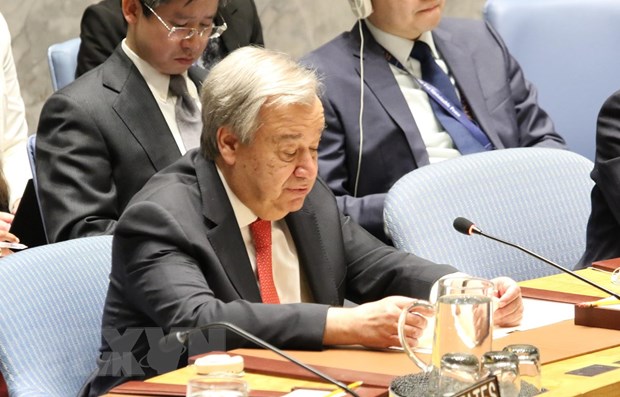  Tổng Thư ký Liên hợp quốc António Guterres. (Ảnh: TTXVN)