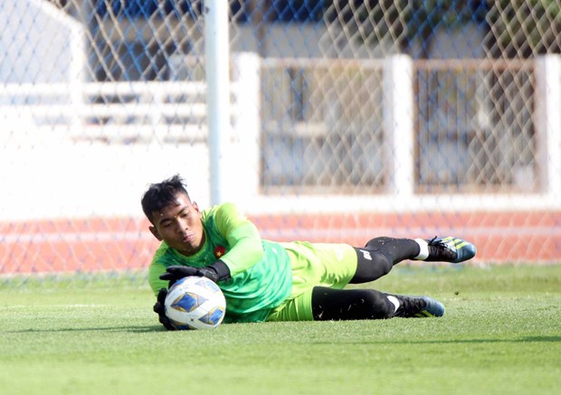 Thủ môn từng lên tuyển U23 Việt Nam, Y Eli Niê dính nghi án tiêu cực trong thi đấu ở giải Vô địch U19 Quốc gia. (Ảnh: VFF)