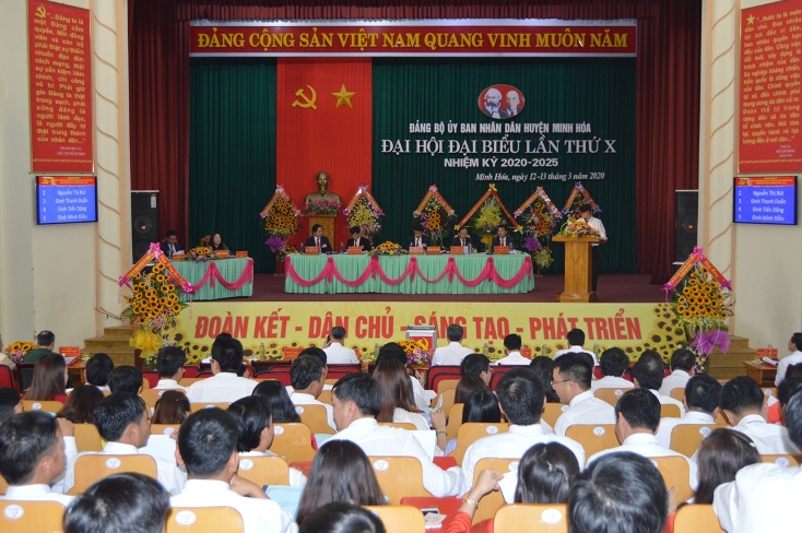 Từ thành công của các đại hội điểm, Huyện ủy Minh Hóa đã rút ra những kinh nghiệm để chỉ đạo các đảng bộ cìn lại tổ chức thành công đại hội nhiệm kỳ 2020-2025.