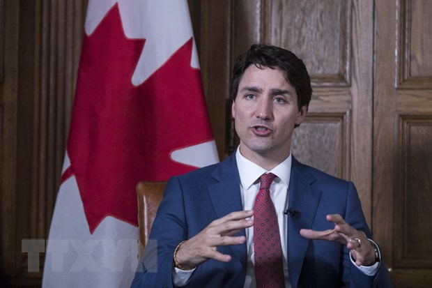 Thủ tướng Canada Justin Trudeau. (Ảnh: AFP/TTXVN)