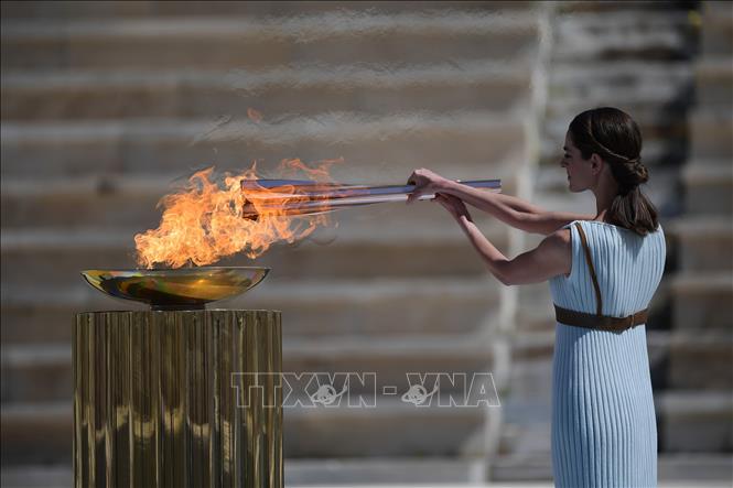  Chính phủ Nhật Bản đã quyết định lùi thời điểm tổ chức Olympic và Paralympic Tokyo 2020 sang năm 2021. Ảnh: THX/TTXVN