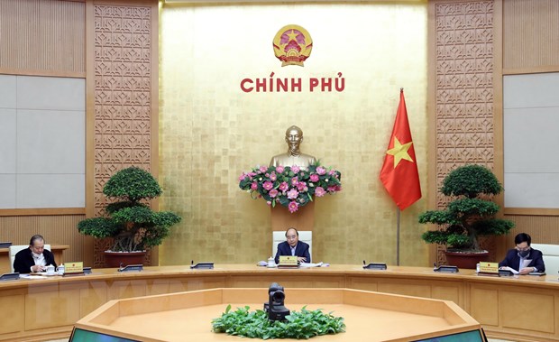 Thủ tướng Nguyễn Xuân Phúc phát biểu. (Ảnh: Thống Nhất/TTXVN)