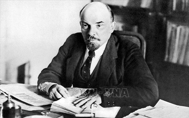  Vladimir Ilyich Lenin - lãnh tụ vĩ đại của giai cấp vô sản toàn thế giới. Ảnh: Tư liệu/TTXVN phát