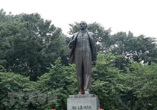 Tượng đài Lenin. (Nguồn: TTXVN)