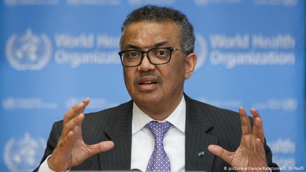 Tổng giám đốc WHO Tedros Adhanom Ghebreyesus. (Nguồn: DW)