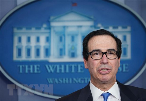 Bộ trưởng Tài chính Mỹ Steven Mnuchin. (Nguồn: AFP/TTXVN)