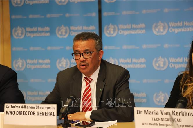 Tổng Giám đốc WHO Tedros Adhanom Ghebreyesus. Ảnh: THX/TTXVN