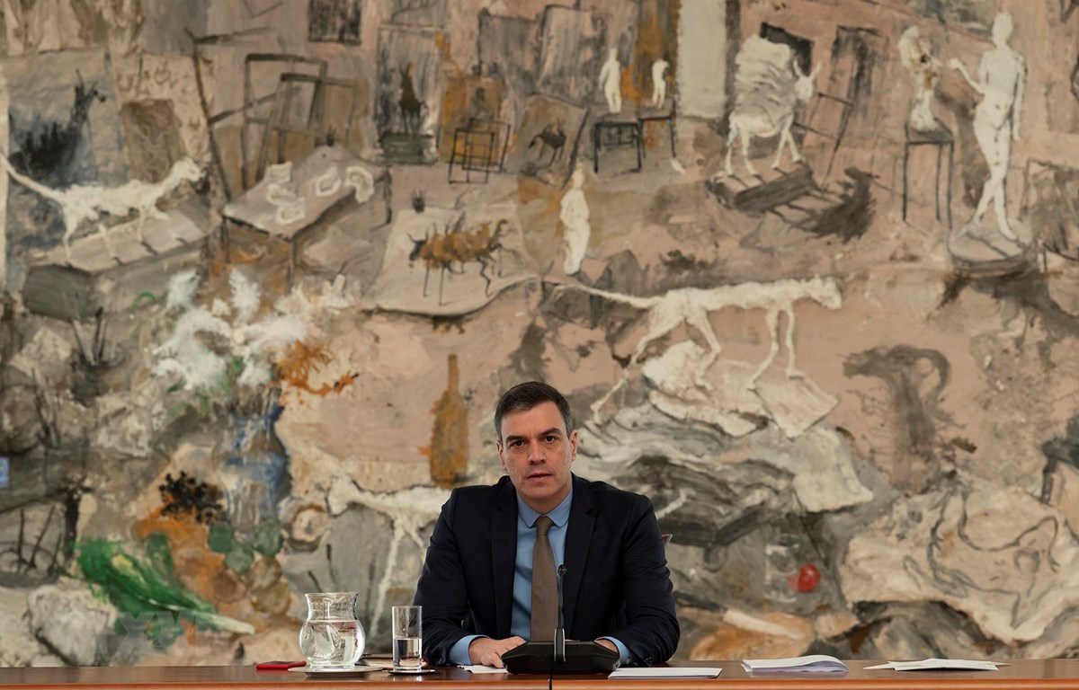 Thủ tướng Tây Ban Nha Pedro Sanchez. (Ảnh: AFP/TTXVN)