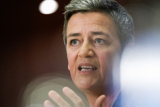 Ủy viên Liên minh châu Âu (EU) về cạnh tranh, bà Margrethe Vestager. (Nguồn: Getty Images)