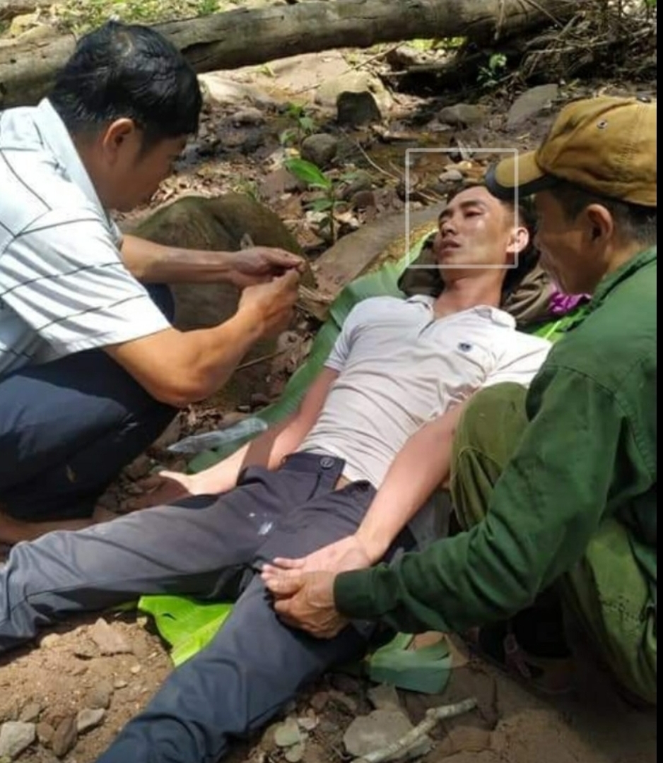 Bệnh nhân Đàm Thanh Ba được cấp cứu kịp thời, đã vượt qua cơn nguy kịch.