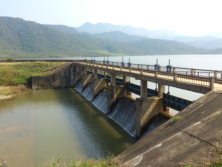 Hệ thống hồ, đập thủy lợi trên địa bàn tỉnh cơ bản được xây dựng kiên cố, đáp ứng yêu cầu công tác PCTT-TKCN. 