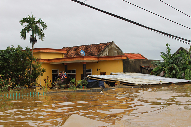 Quảng Bình là địa phương thường xuyên phải gánh chịu hậu quả nặng nề do thiên tai, bão lũ gây ra. 