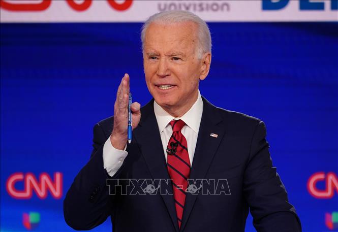  Cựu Phó Tổng thống Mỹ Joe Biden. Ảnh: AFP/TTXVN