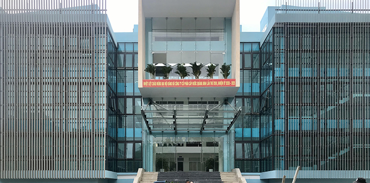 Trụ sở mới văn phòng Công ty được đưa vào sử dụng trong tháng 5-2020, công trình chào mừng Đại hội Đảng bộ Công ty lần thứ XVIII, nhiệm kỳ 2020-2025 