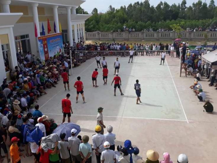   Phong trào thể dục-thể thao trên địa bàn phường Bắc Nghĩa thu hút đông đảo nhân dân tham gia. 