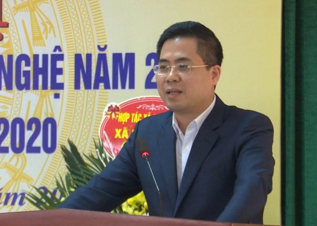 Tân Thứ trưởng Bộ Khoa học và Công nghệ Nguyễn Hoàng Giang. (Nguồn: Chinhphu.vn)