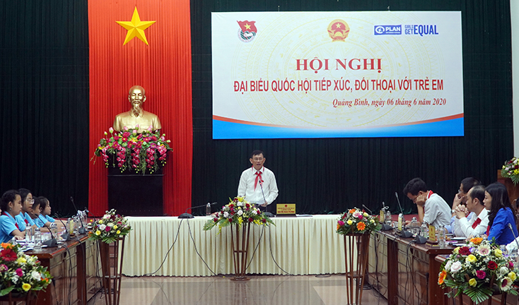 Đồng chí Nguyễn Ngọc Phương kết luận tại buổi đối thoại