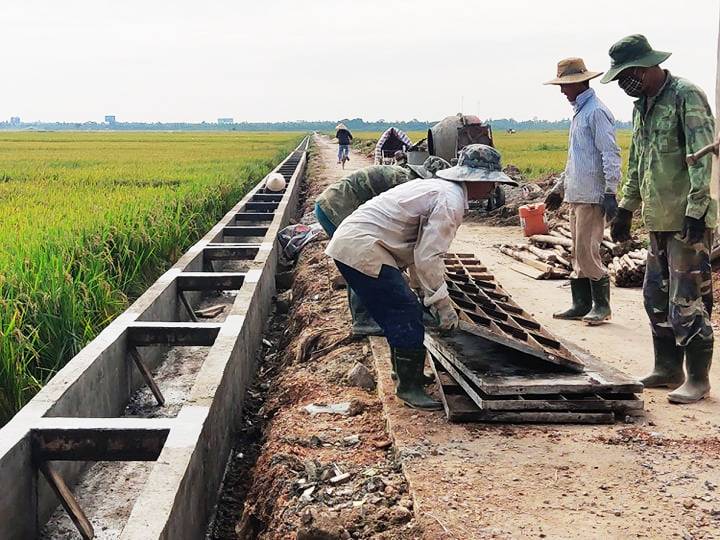  Nhiều công trình hạ tầng trong xây dựng NTM ở Quảng Ninh được huy động từ sức dân.