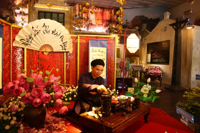  Nghệ thuật thưởng trà cung đình sẽ được tái hiện tại Hoàng thành Thăng Long