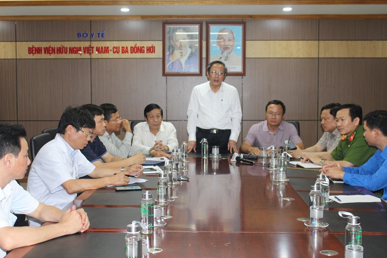 Đồng chí Bí thư Tỉnh ủy Hoàng Đăng Quang phát biểu tại buổi họp báo.