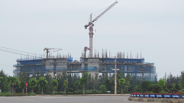 Dự án Khu du lịch sinh thái Sài Gòn-Bảo Ninh có thời gian hoàn thành tháng 9-2020, nhưng hiện tại mới hoàn thành 40% khối lượng công việc. 