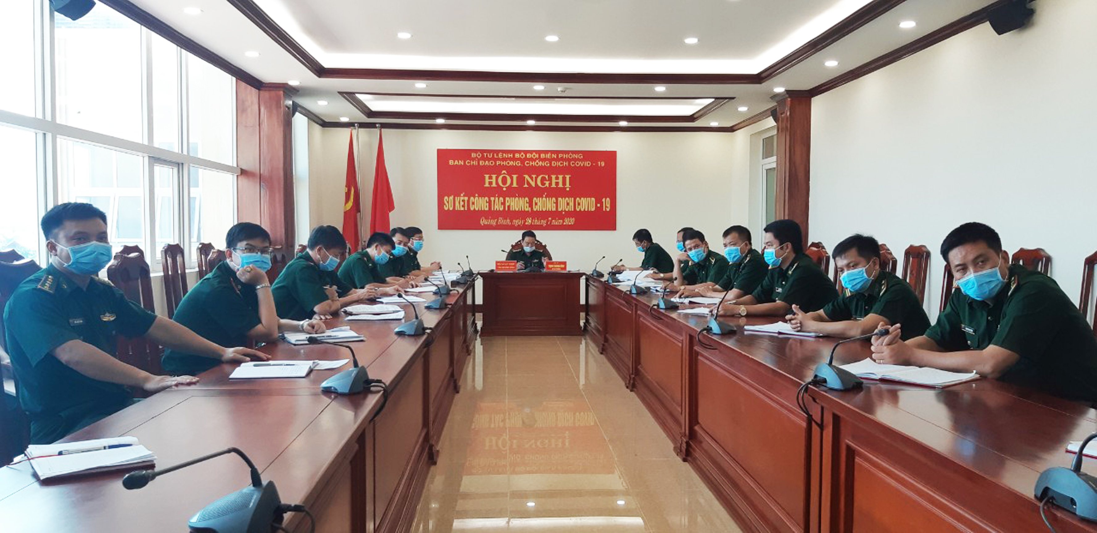  Hội nghị sơ kết công tác phòng, chống dịch bệnh Covid-19 tại điểm cầu Quảng Bình.