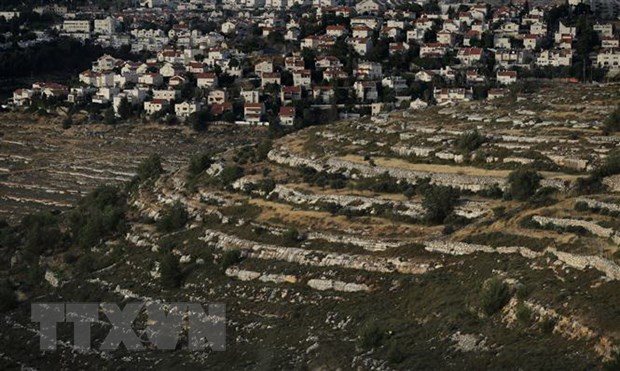  Quang cảnh khu định cư Do thái Givat Zeev của Israel ở Bờ Tây ngày 10-6-2020. (Ảnh: AFP/TTXVN)