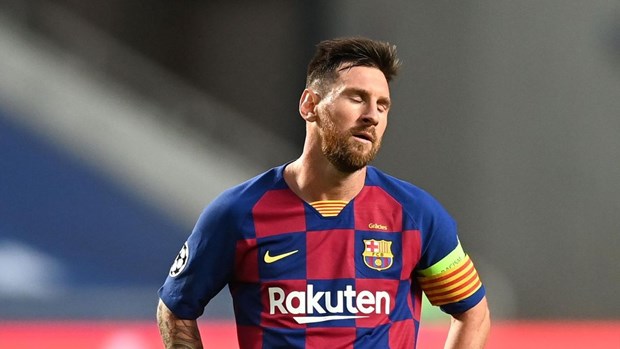  Messi đã quá chán nản với Barcelona. (Ảnh: Getty)