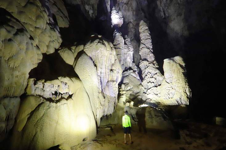  Với vẻ đẹp lung linh, tráng lệ, hang La Vân nằm trên địa bàn là cơ hội để Hóa Tiến phát triển du lịch.