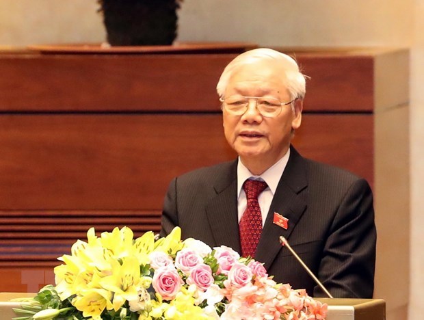 Tổng Bí thư, Chủ tịch nước Nguyễn Phú Trọng. (Ảnh: Phương Hoa/TTXVN)