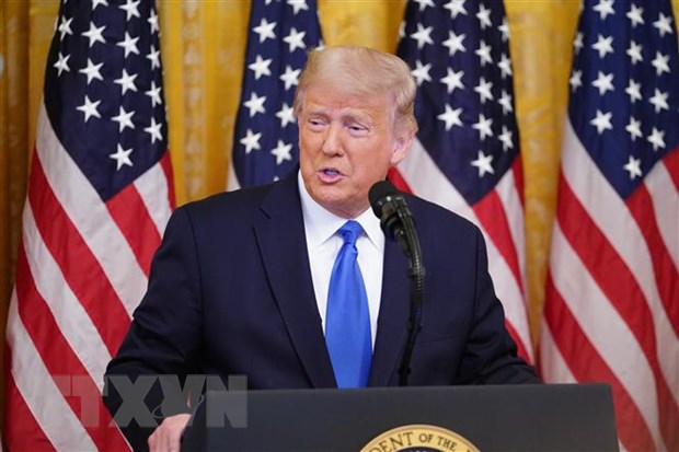 Tổng thống Mỹ Donald Trump. (Ảnh: AFP/TTXVN)