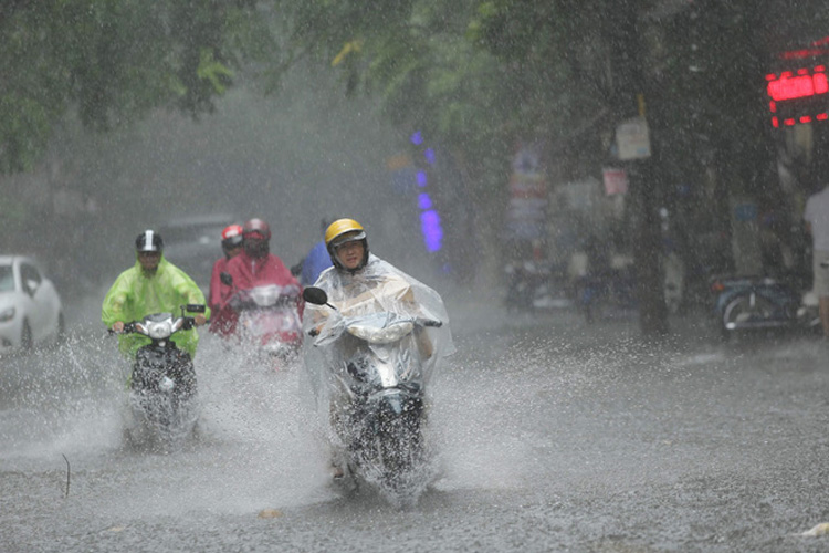  Thủ đô Hà Nội có mây, đêm và sáng có lúc có mưa rào và dông. Ảnh minh họa: Lê Phú/Báo Tin tức