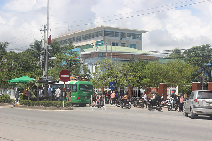 Hiện trường vụ tai nạn