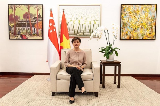  Đại sứ Catherine Wong. (Nguồn: straitstimes.com)