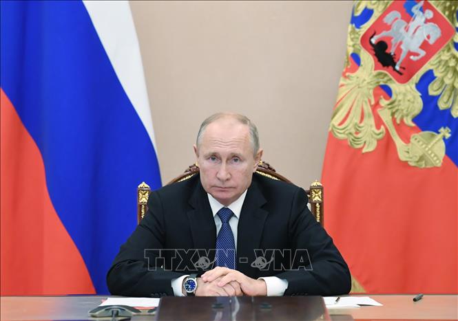  Tổng thống Nga Vladimir Putin. Ảnh: AFP/TTXVN