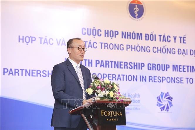 TS. Kidong Park, Trưởng đại diện WHO tại Việt Nam phát biểu. Ảnh: Minh Quyết/TTXVN