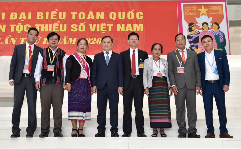 Đoàn đại biểu tỉnh Quảng Bình chụp ảnh lưu niệm tại Đại hội