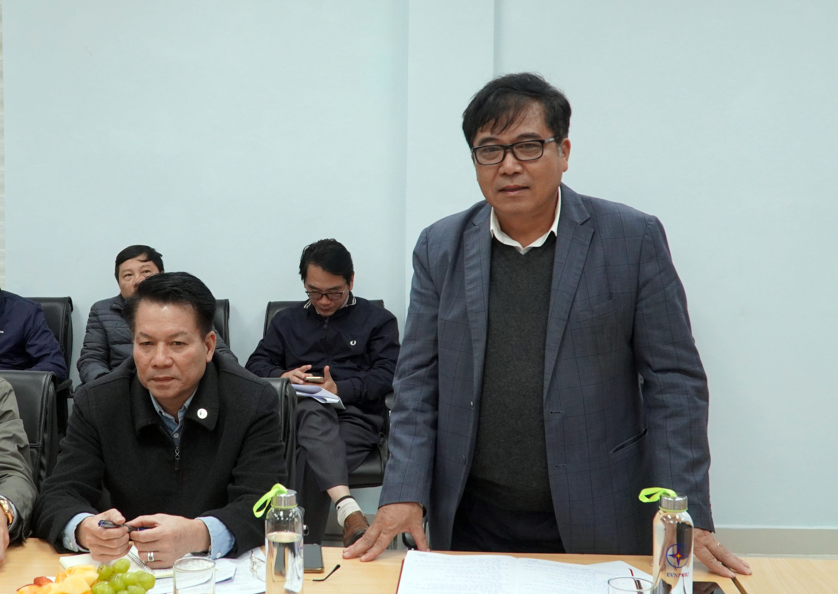 Đồng chí Phó Chủ tịch Thường trực UBND tỉnh Đoàn Ngọc Lâm phát biểu tại buổi làm việc