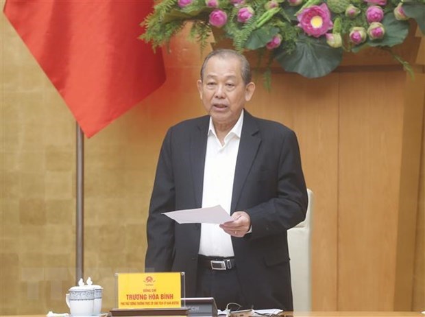 Phó Thủ tướng Thường trực Chính phủ Trương Hòa Bình làm Trưởng ban. (Ảnh: Doãn Tấn/TTXVN)