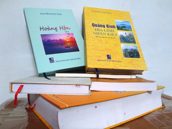 Những cuốn sách đã xuất bản của ông Nguyễn Ngọc Trai.