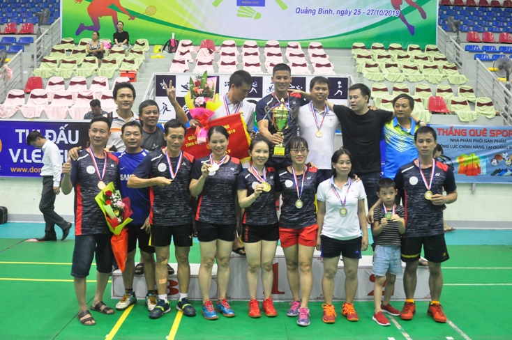  CLB cầu lông tư vấn xây dựng Quảng Bình giành giải nhất toàn đoàn tại giải vô địch cầu lông tỉnh Quảng Bình liên tiếp trong 2 năm 2019 và 2020.