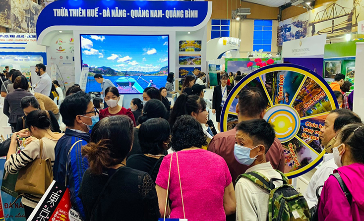 Du lịch Quảng Bình tham gia hội chợ du lịch quốc tế Việt Nam-VITM Hà Nội năm 2020.