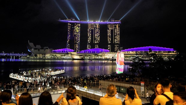 Nền kinh tế Singapore suy giảm mạnh. (Nguồn: Reuters)
