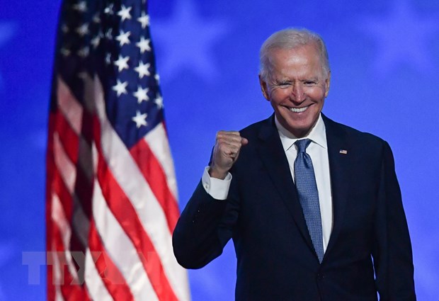 Tổng thống đắc cử Mỹ Joe Biden. (Ảnh: AFP/TTXVN)