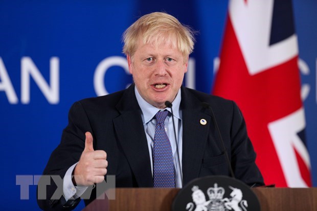 Thủ tướng Anh Boris Johnson. (Ảnh: THX/TTXVN)