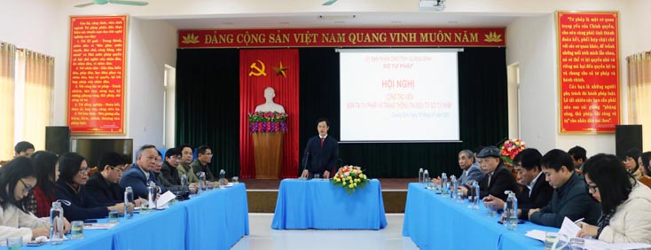 Quang cảnh tại hội nghị.