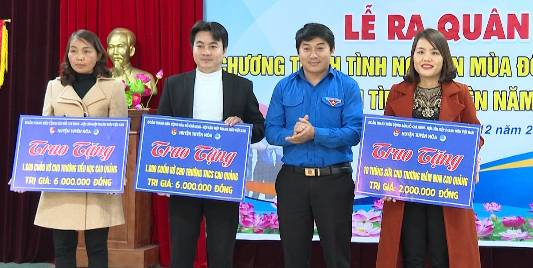 Nhiều hoạt động ý nghĩa vì cộng đồng do tuổi trẻ huyện Tuyên Hóa thực hiện.  