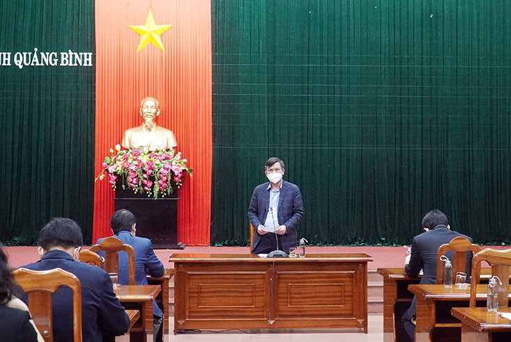 Đồng chí Chủ tịch UBND tỉnh Trần Thắng: Khẩn trương kích hoạt toàn bộ hệ thống phòng chống dịch Covid-19